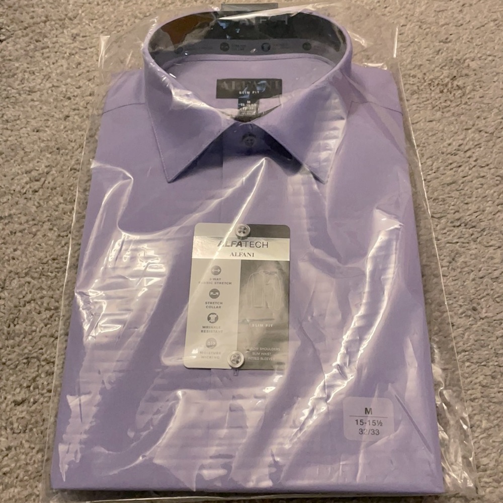 $15 DEAL INSIDE* ALFANI slim fit button up